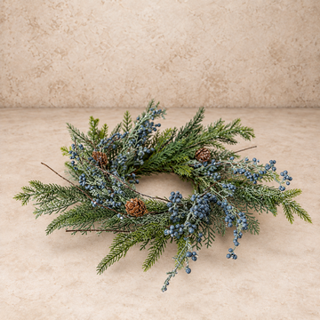 16" Bluehaven Cedar Candle Ring