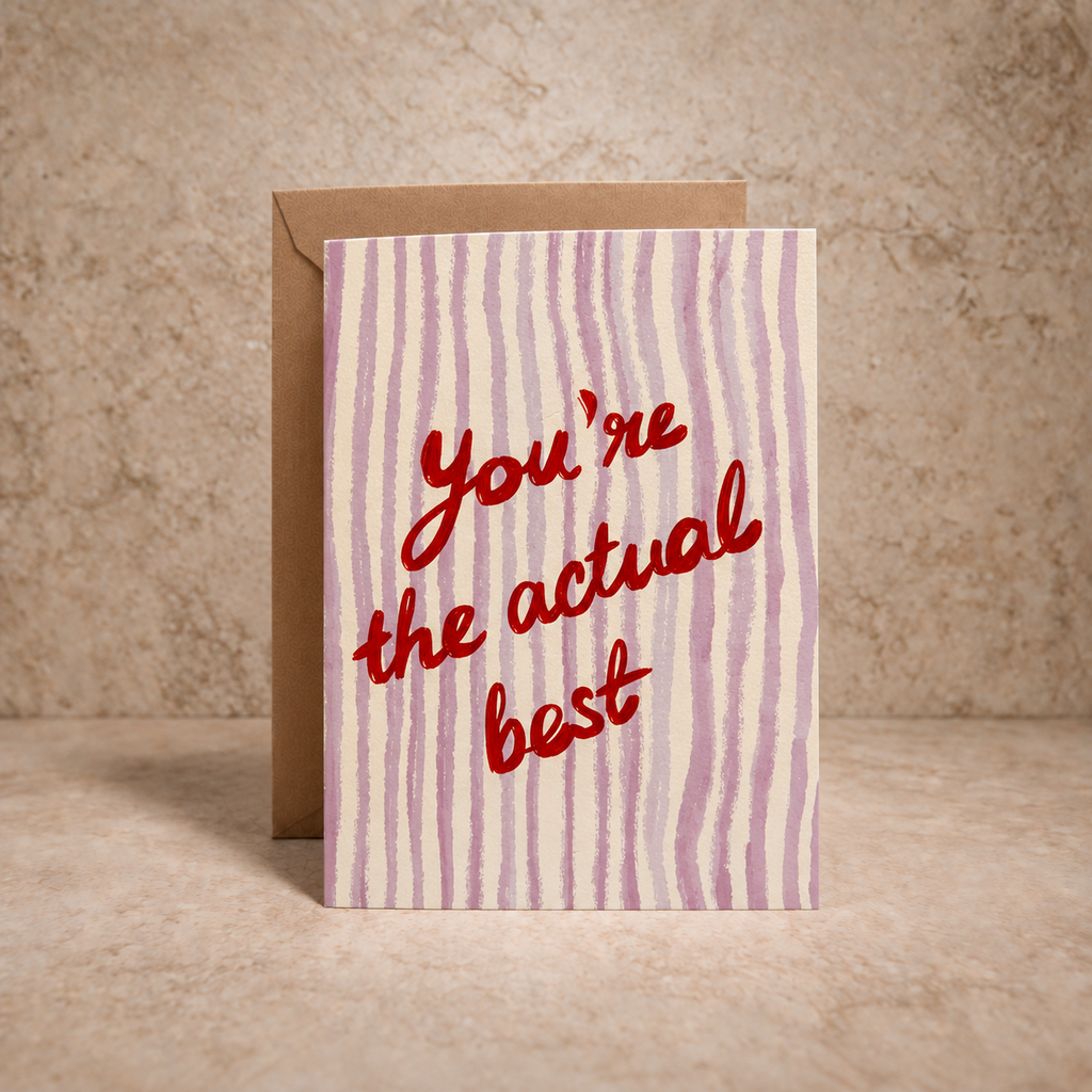 You're The Best Card