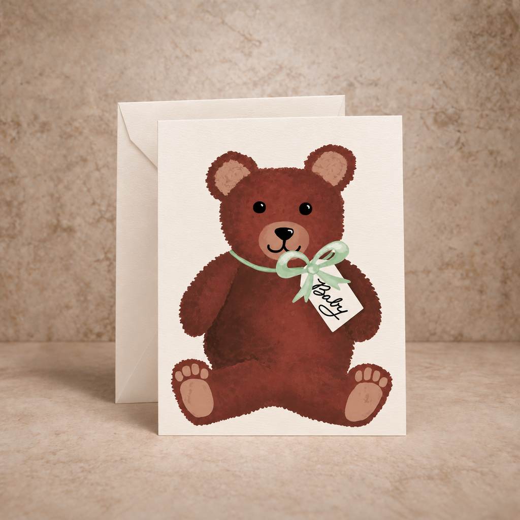 Teddy Bear Card