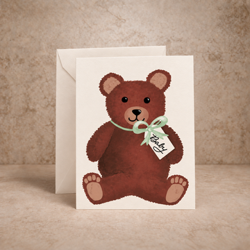 Teddy Bear Card