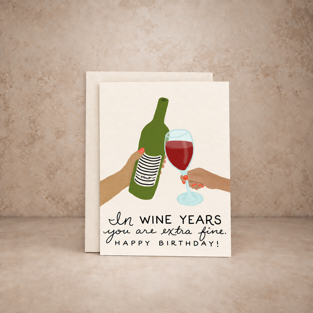 Wine Years Card