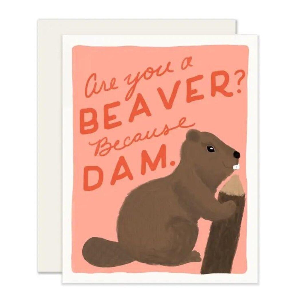 Are You A Beaver? Card
