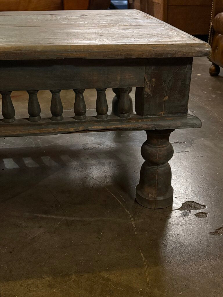 Gorgeous Carved Wood Coffee Table