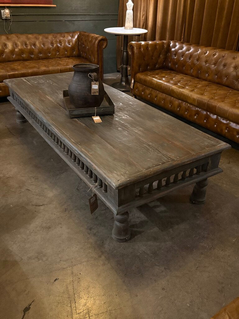 Gorgeous Carved Wood Coffee Table