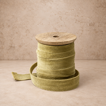 Stunning Gold Velvet Ribbon