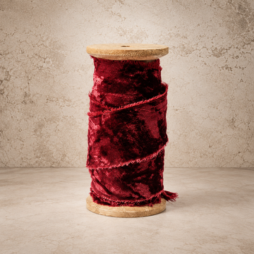 Pretty Red Velvet Ribbon