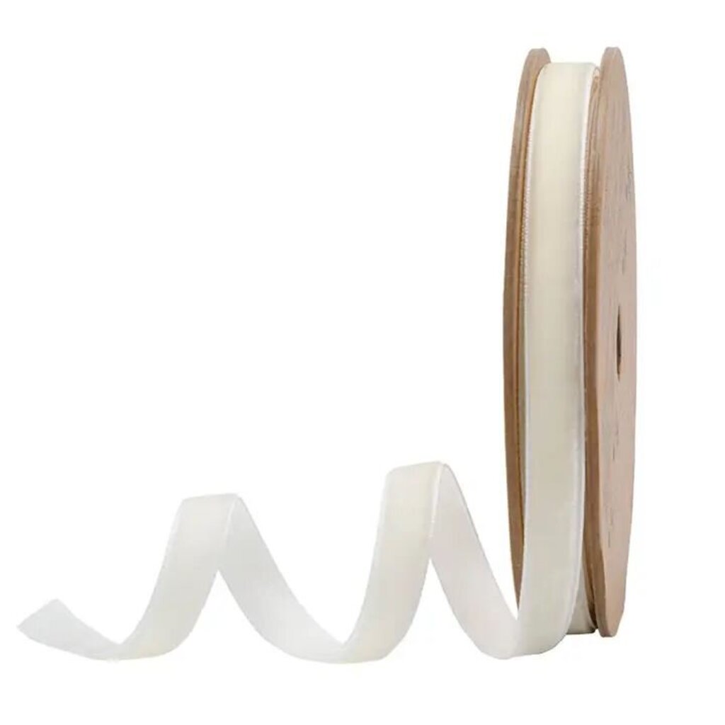 Parchment Velvet Ribbon