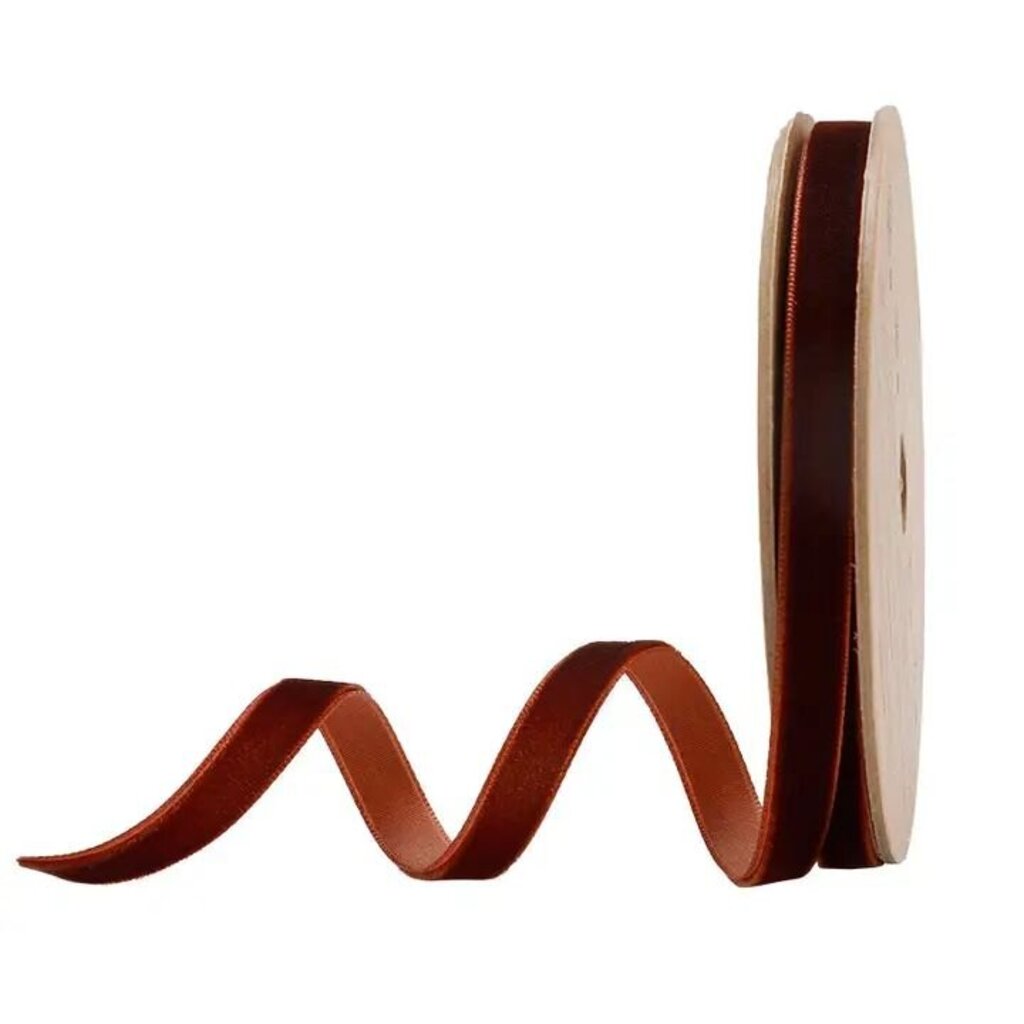 Gingerbread Velvet Ribbon
