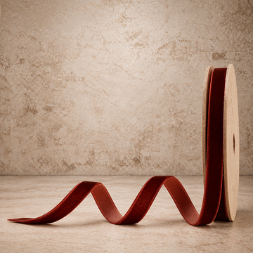 Gingerbread Velvet Ribbon