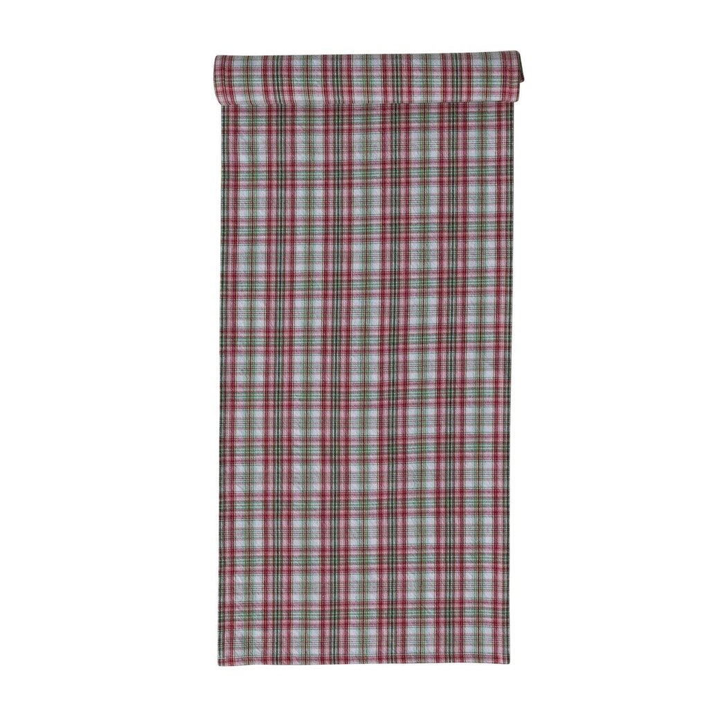 Heirloom Plaid Cotton Table Runner