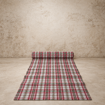 Heirloom Plaid Cotton Table Runner