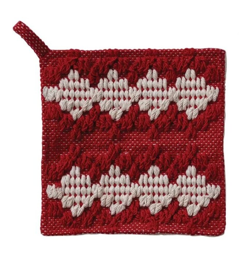 Diamond Pattern Pot Holder