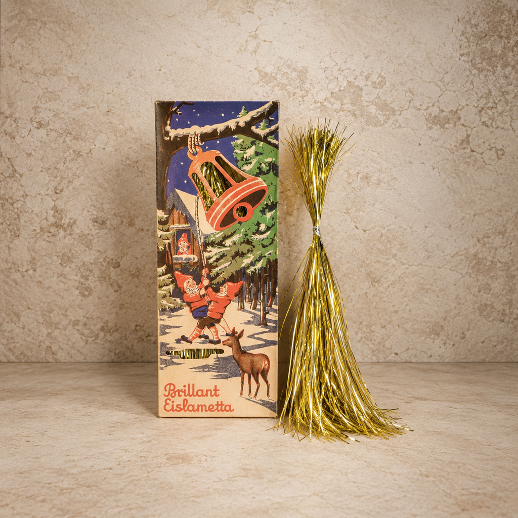 Gold Icicle Tinsel