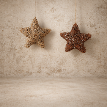 Grass Star Ornament