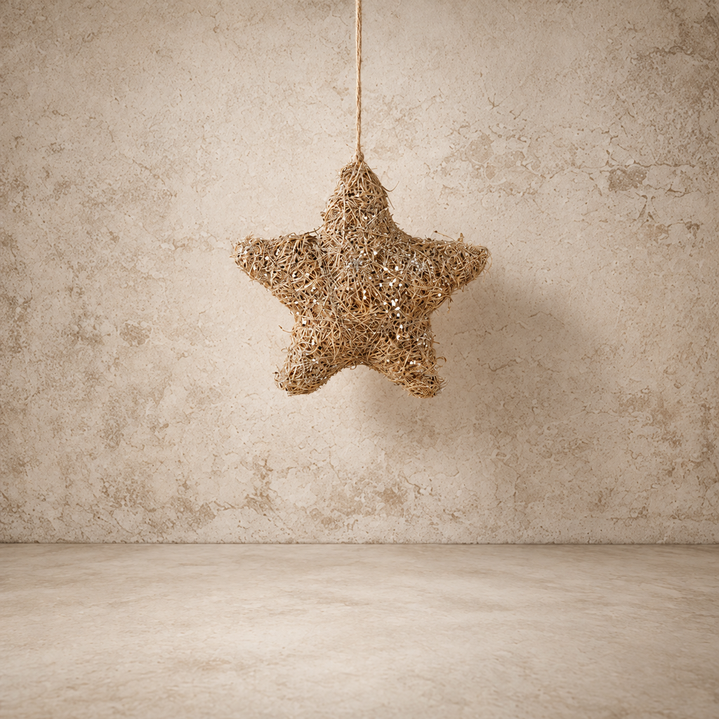 Grass Star Ornament