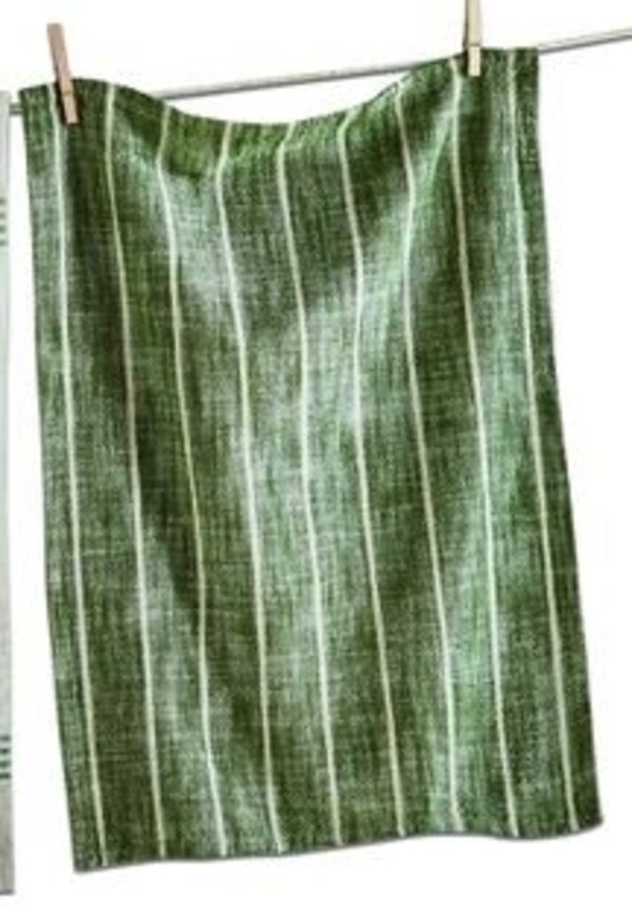Olive Cotton Tea Towel
