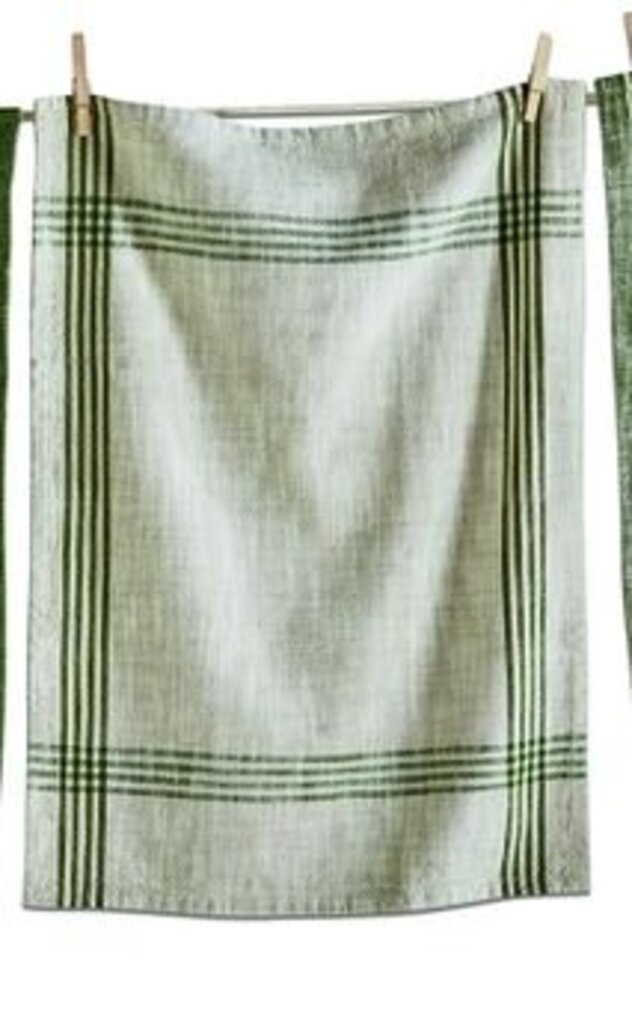 Olive Cotton Tea Towel