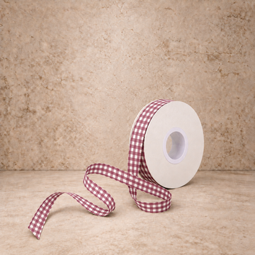 Berry Gingham Ribbon