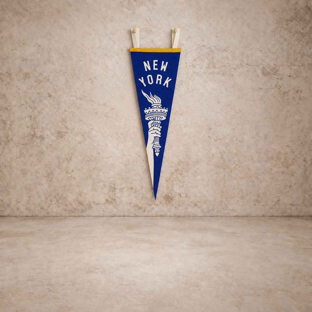 New York Torch Pennant