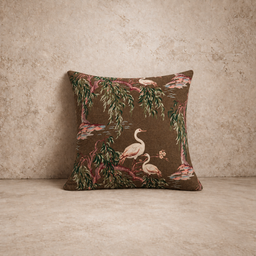 Velvet Chinoiserie Pillow
