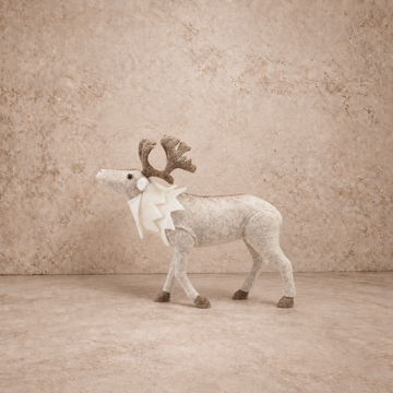 Faux Fur Standing Caribou