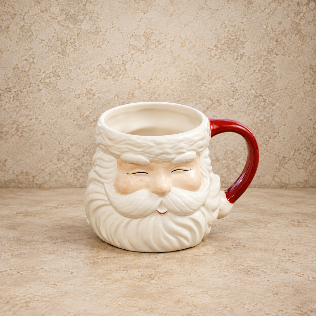 Ceramic Santa Mug