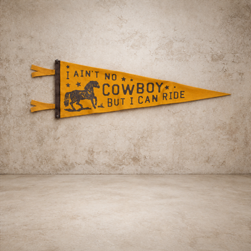 I Ain't No Cowboy Pennant
