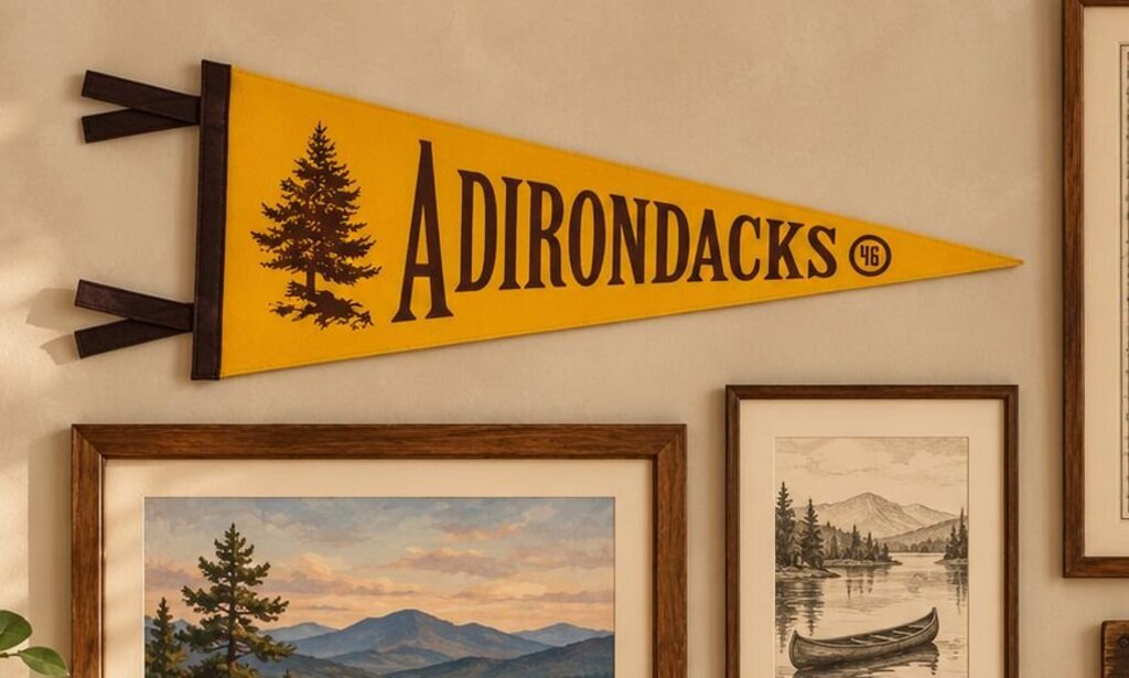 Adirondack Mountains Pennant