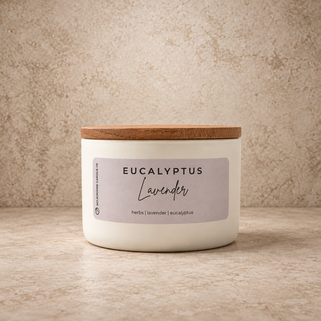 Eucalyptus Lavender Soy Wax Candle
