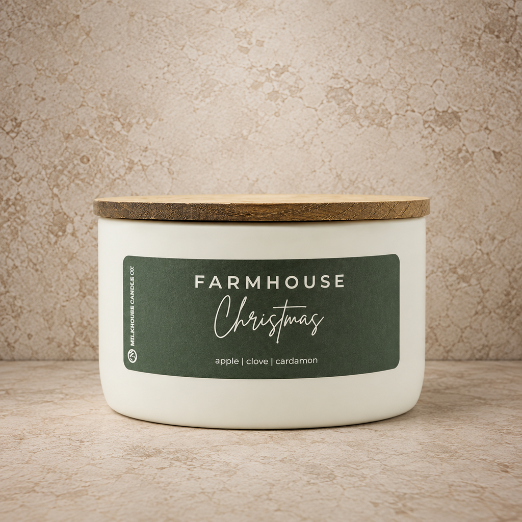 Farmhouse Christmas Soy Wax Candle