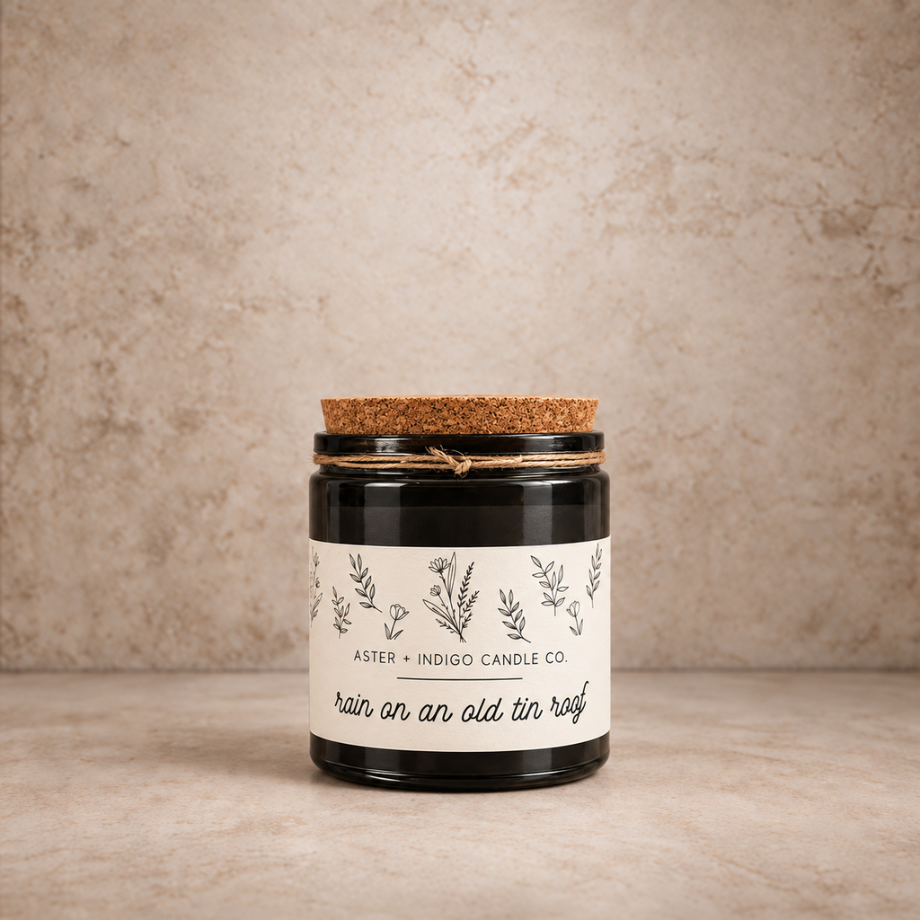 Rain On An Old Tin Roof Soy Candle