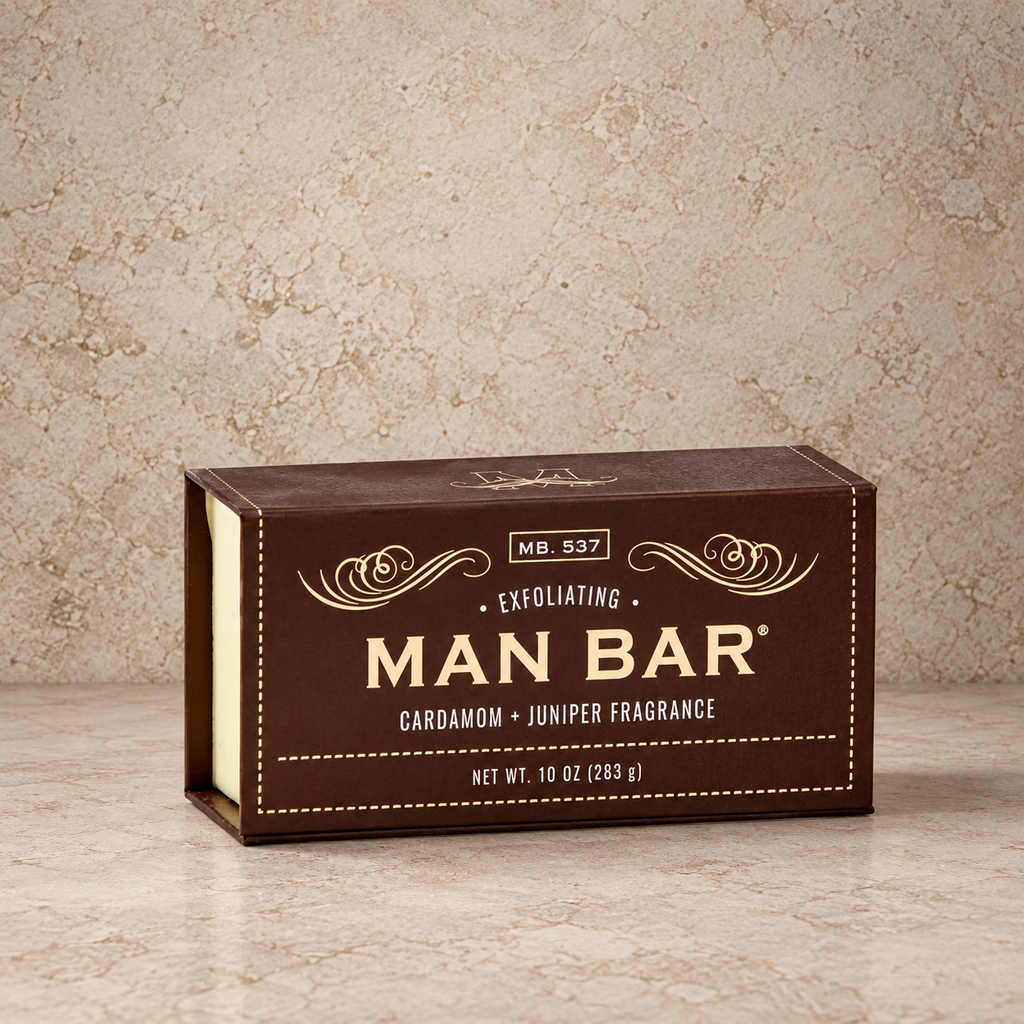 Cardamom + Juniper Exfoliating Bar Soap