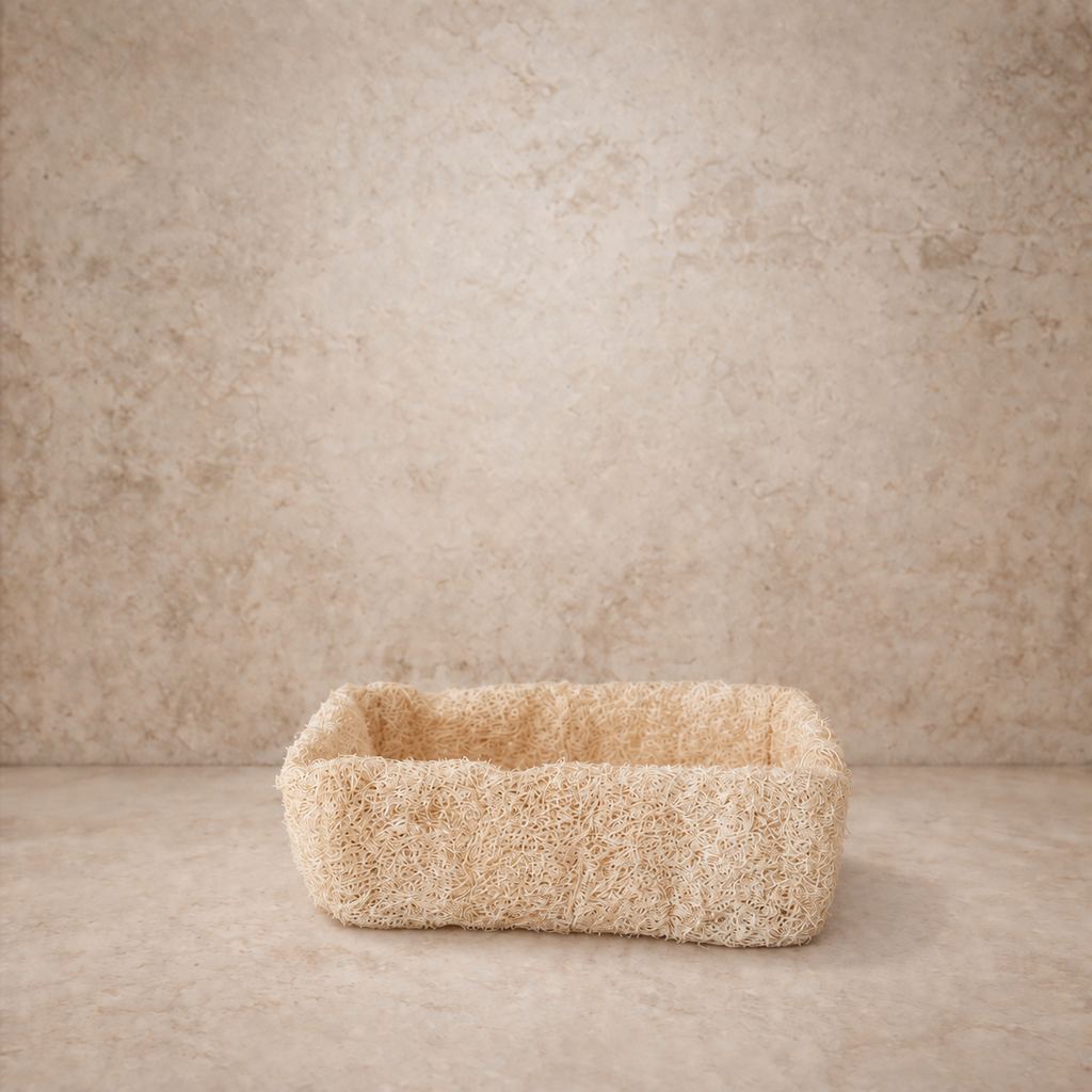 Natural Loofah Soap Dish