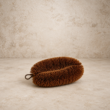 Stainless Steel + Cocofiber Vegetable Brush