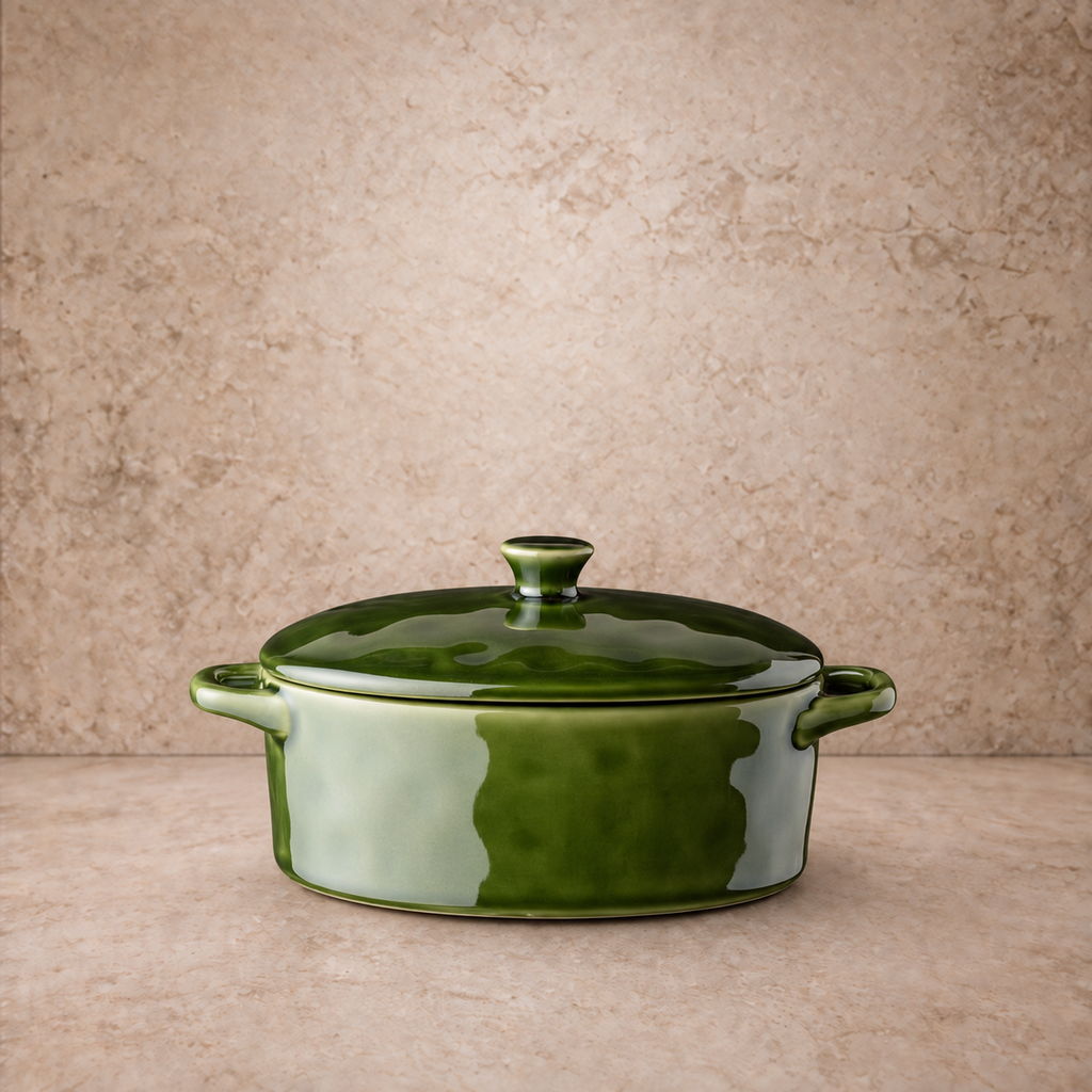 Verde Oval Mini Baker