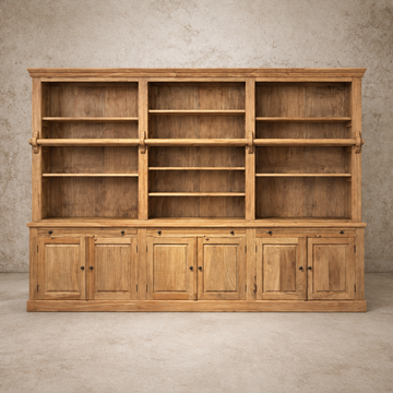 Stunning Large Eight Door Wooden Hutch