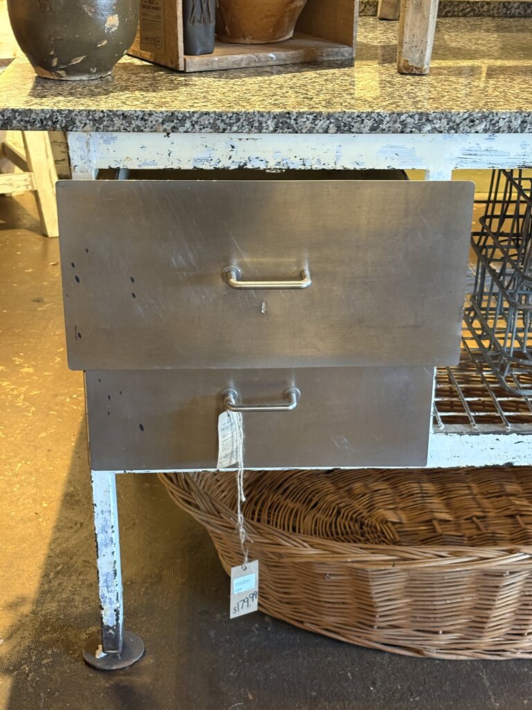 Gorgeous French Bakery Counter w/ Shelf & Drawers