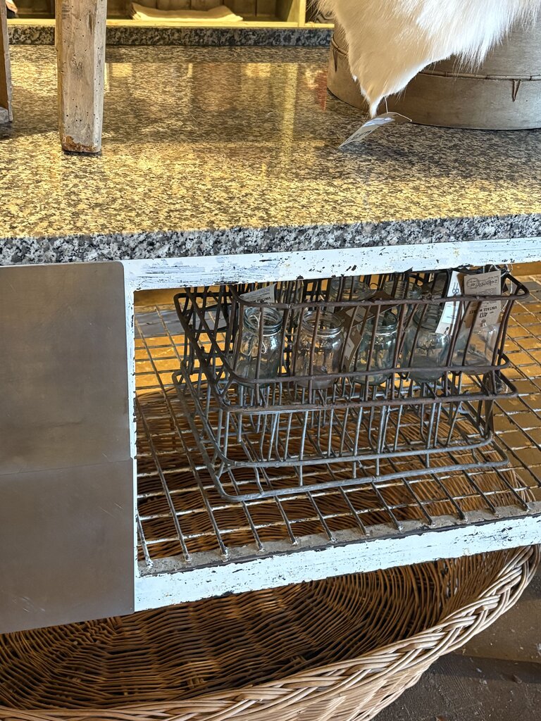 Gorgeous French Bakery Counter w/ Shelf & Drawers