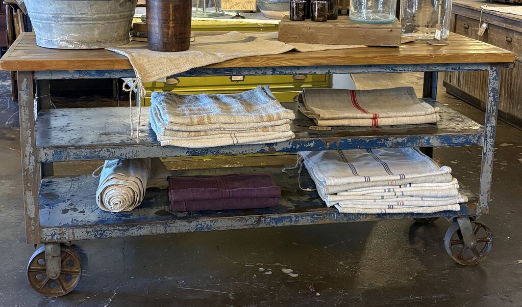Amazing Industrial Metal Warehouse Cart
