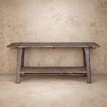 Chippy Industrial Work Table