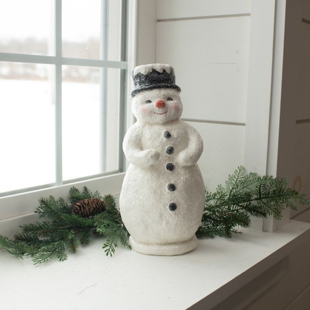 Sparkly Red Nose Snowman