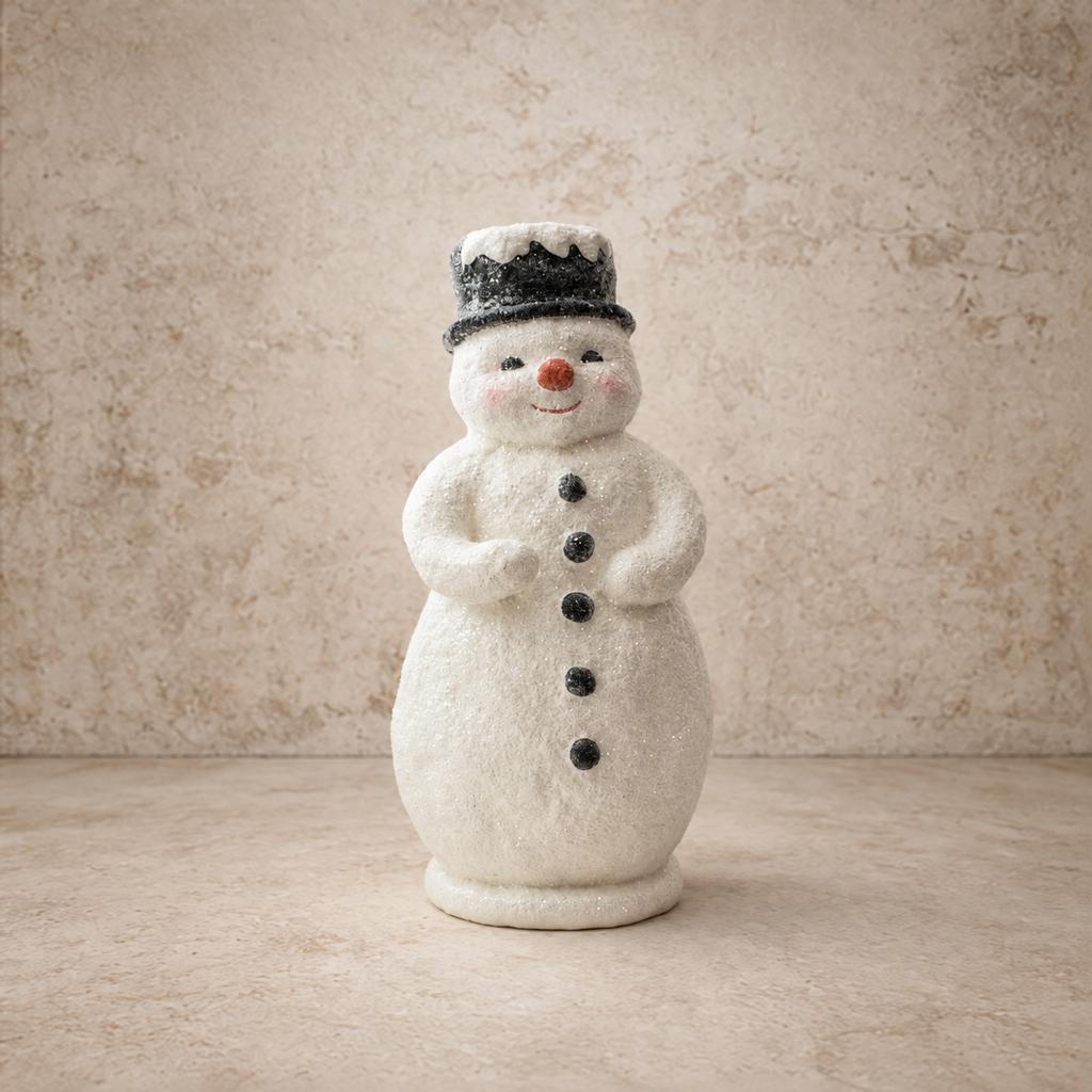 Sparkly Red Nose Snowman