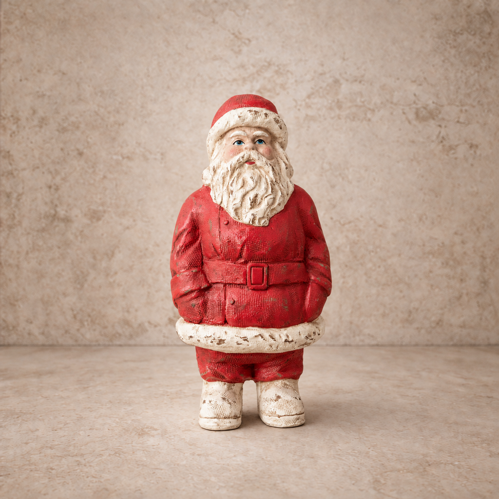 Red Vintage Santa