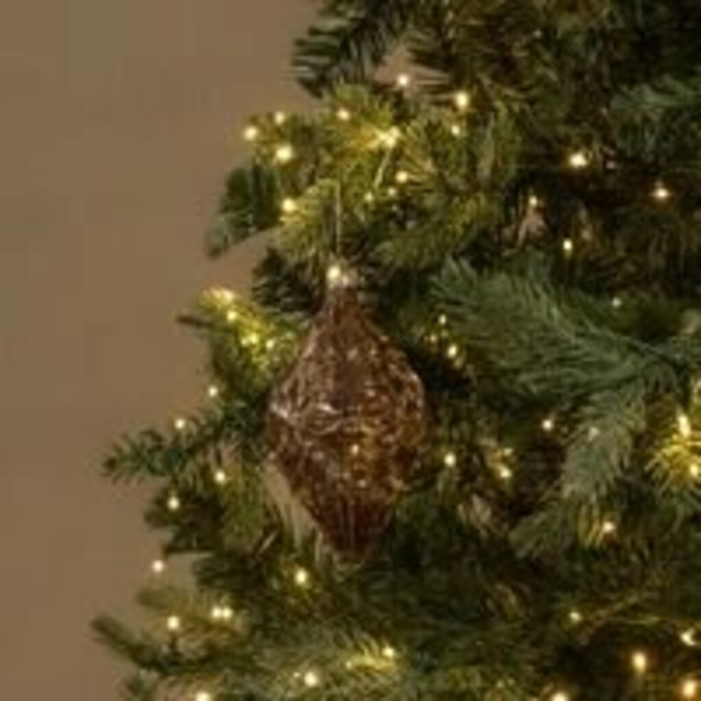 Mocha Finial Ornament