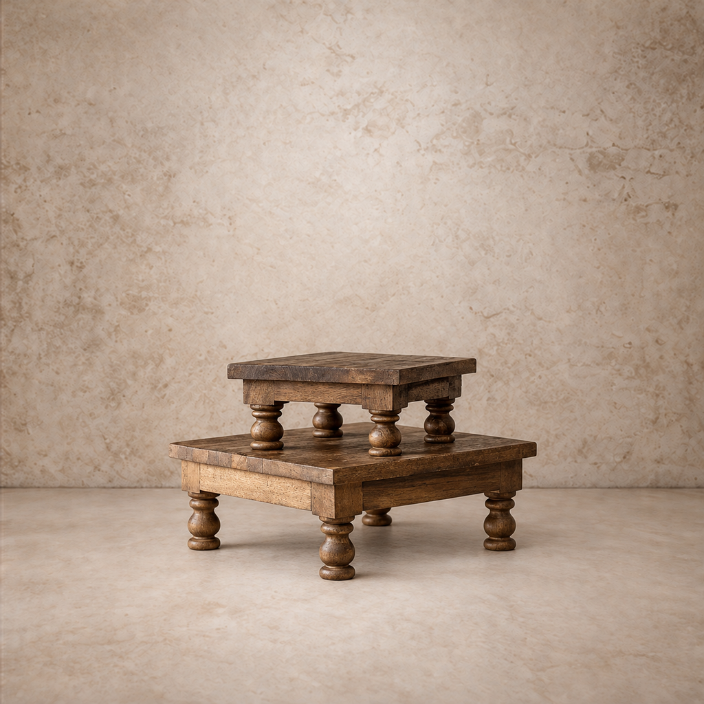 Square Wood Riser