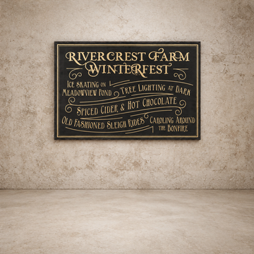 Rivercrest Farm Sign