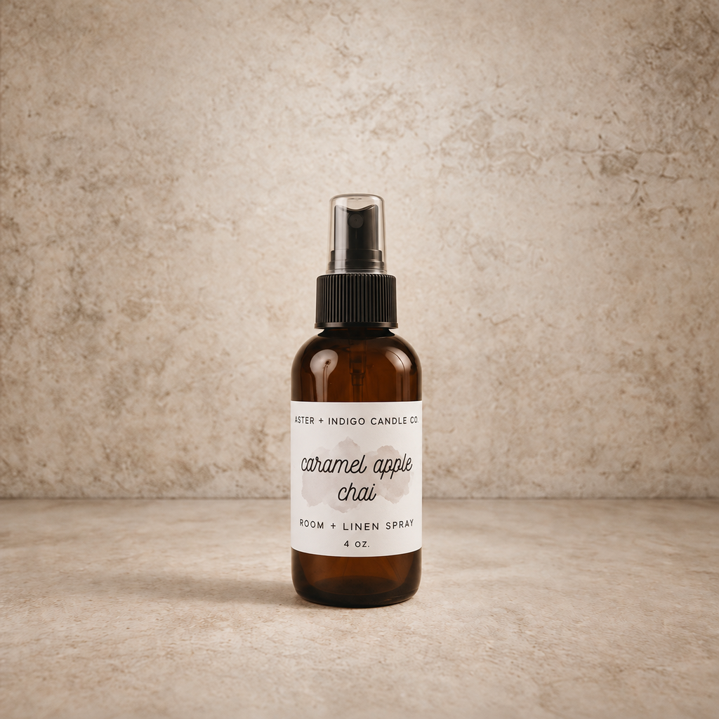Caramel Apple Chai Room + Linen Spray