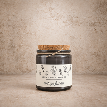 Vintage Flannel Soy Candle