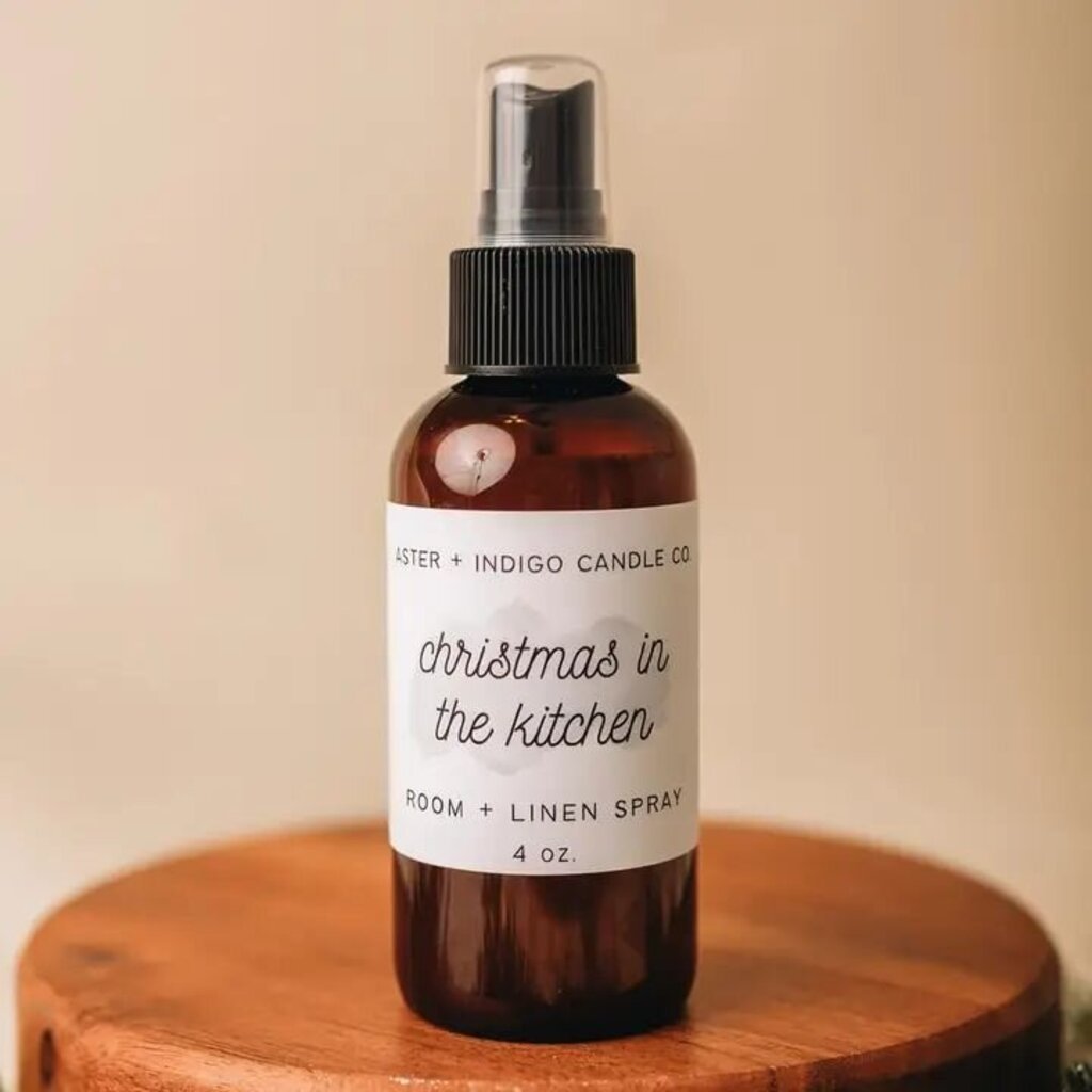 Christmas In The Kitchen Room + Linen Spray