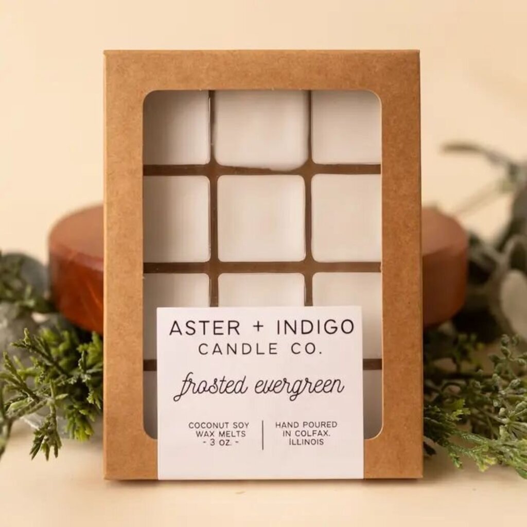 Frosted Evergreen Wax Melts